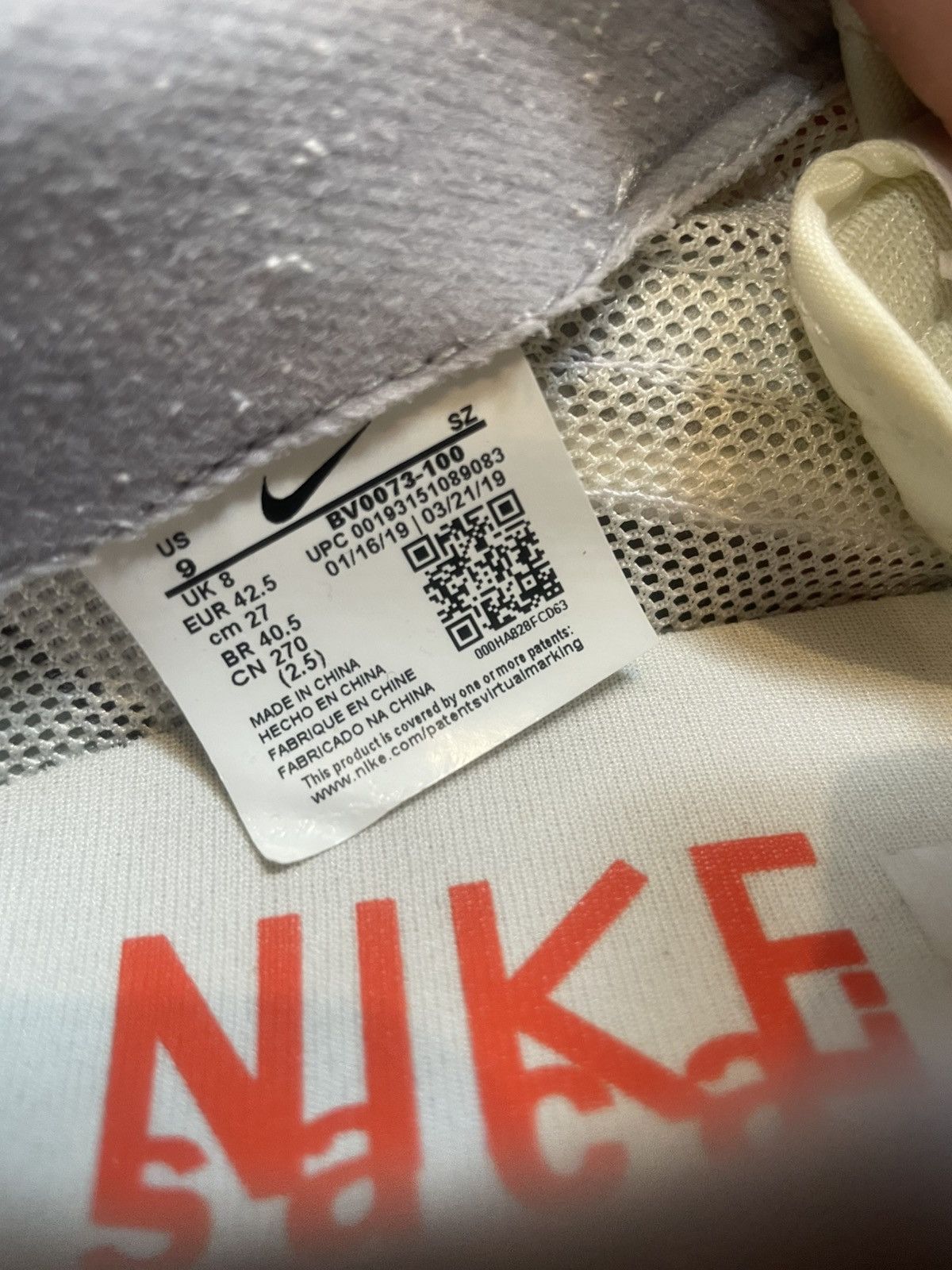 Nike × Sacai Nike Sacai LDV Waffle Grey 2019 Size US 9 / EU 42 - 7 Thumbnail
