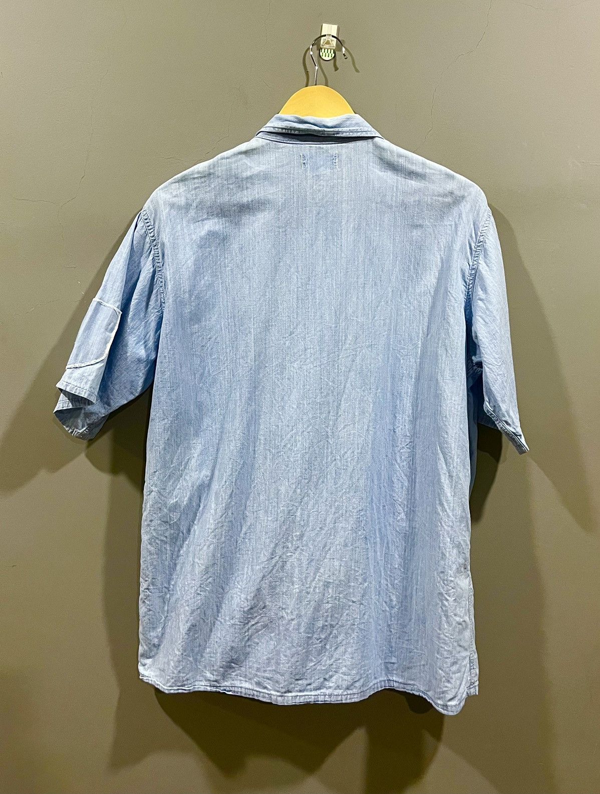 Blue Blue Japan Blue Blue Japan Arigato Selvedge Chambray USN Shirt Size US M / EU 48-50 / 2 - 8 Thumbnail