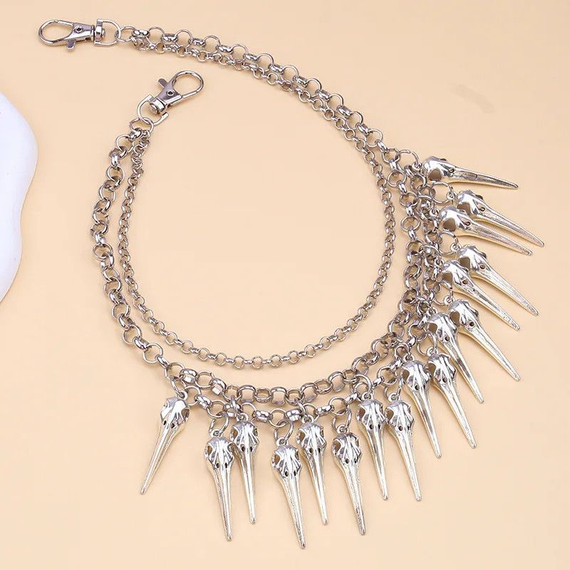 Vintage Layered Chain On The Jeans Size ONE SIZE - 2 Thumbnail