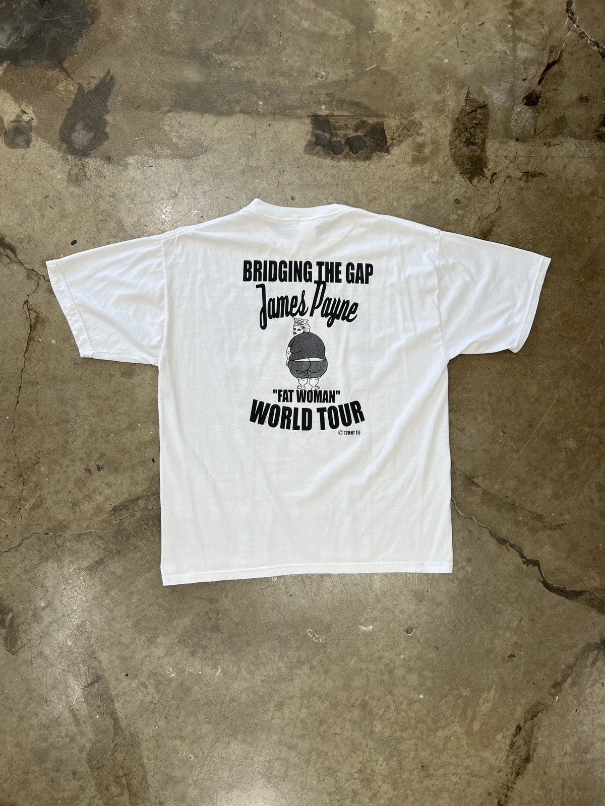 Band Tees Vintage Tommy Lee Black Label World James Payne Tour Tee XL Size US XL / EU 56 / 4 - 5 Thumbnail