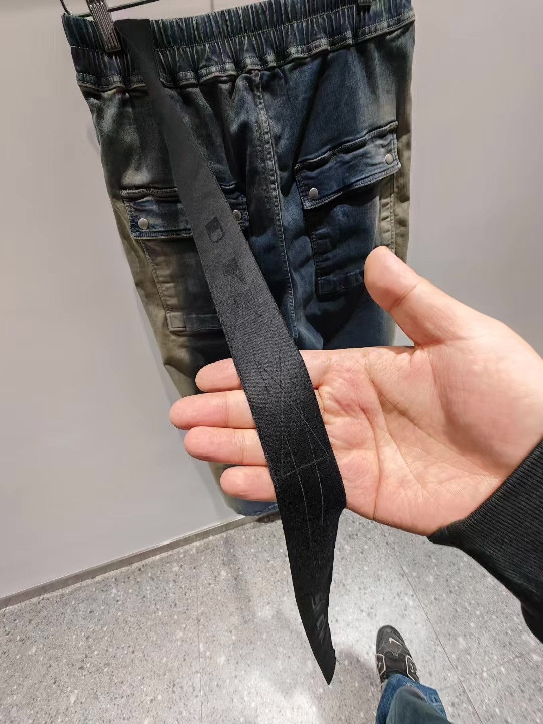 Rick Owens Rick Owens Gradient Cargo Jeans Q15 Size US 36 / EU 52 - 3 Thumbnail