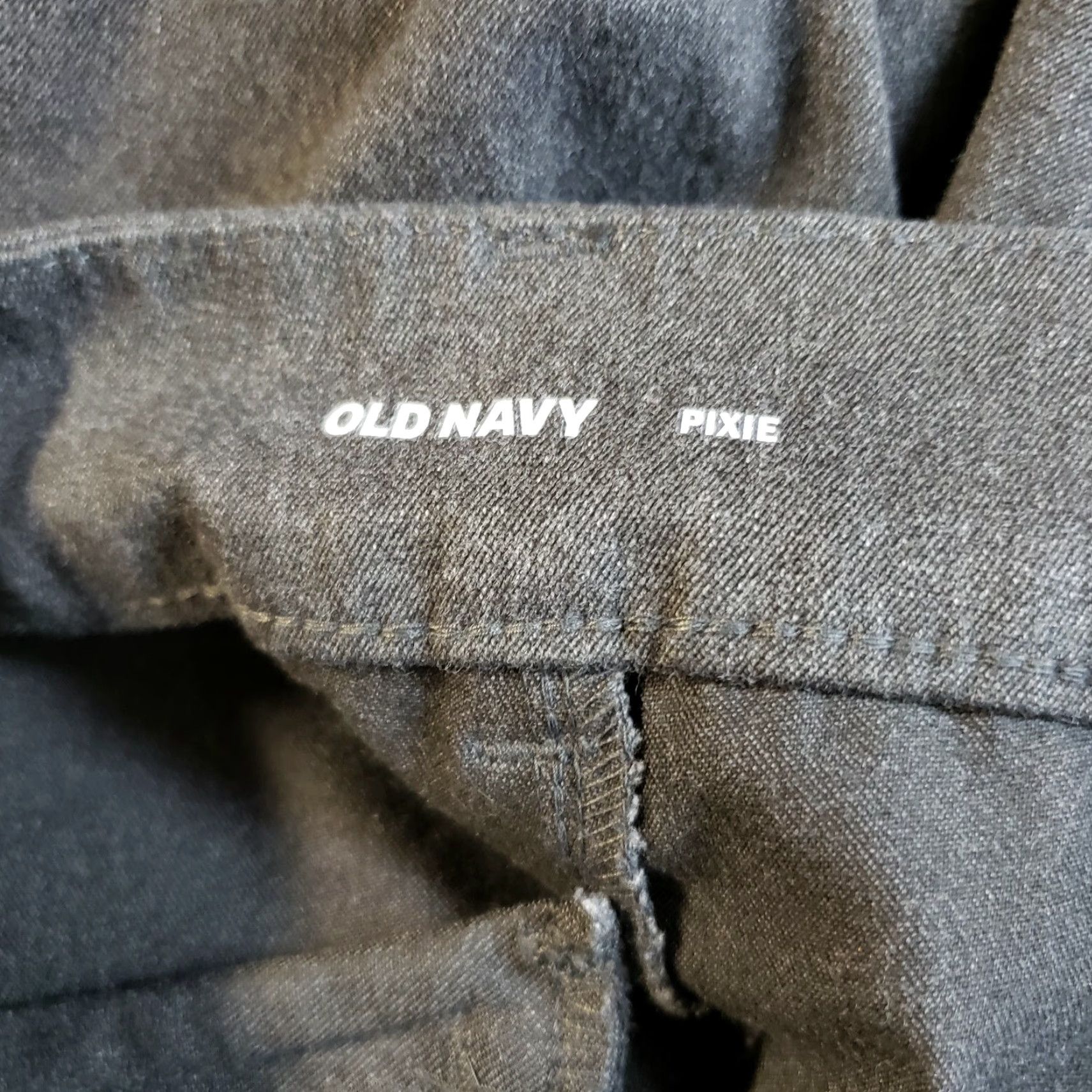 Old Navy Old Navy Womens Pixie Pants Sz 4 Gray Mid Rise Pants Adult Regular XS? Size 27" / US 4 / IT 40 - 7 Thumbnail