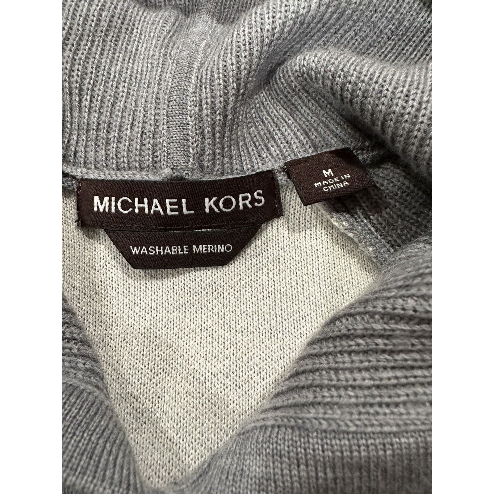 Michael Kors Michael Kors ‘KORS’ Merino Wool Hooded Sweatshirt Medium Size US M / EU 48-50 / 2 - 5 Thumbnail