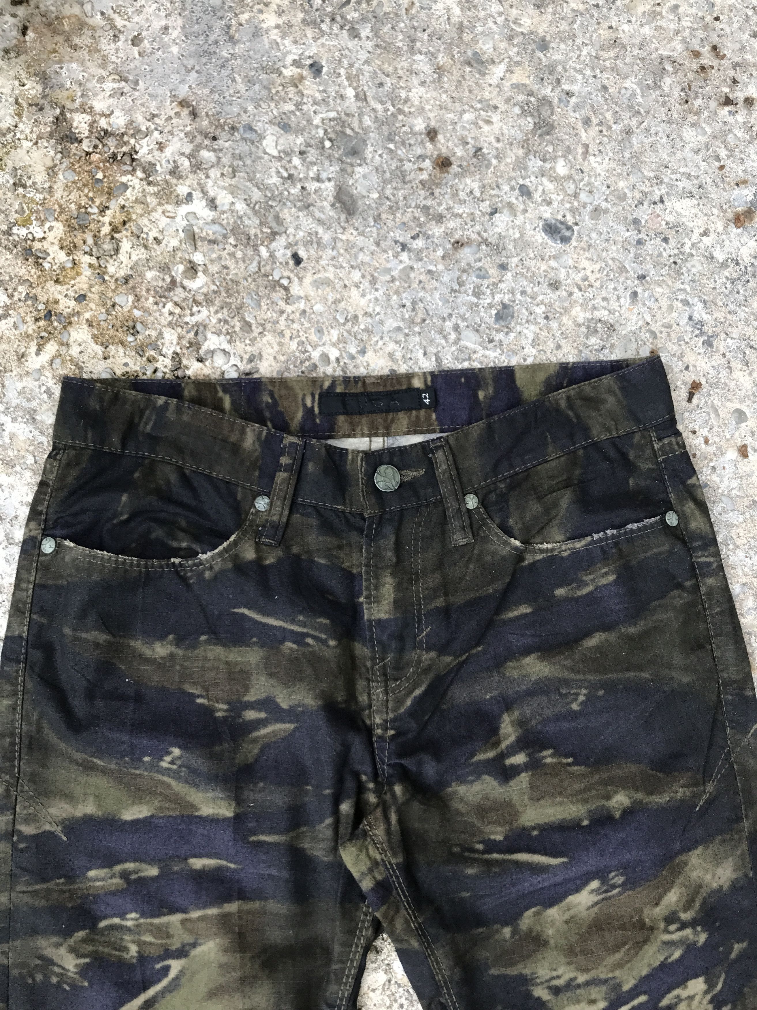 GOSTAR DE FUGA Fuga 3D tiger stripe jeans Size US 30 / EU 46 - 3 Thumbnail