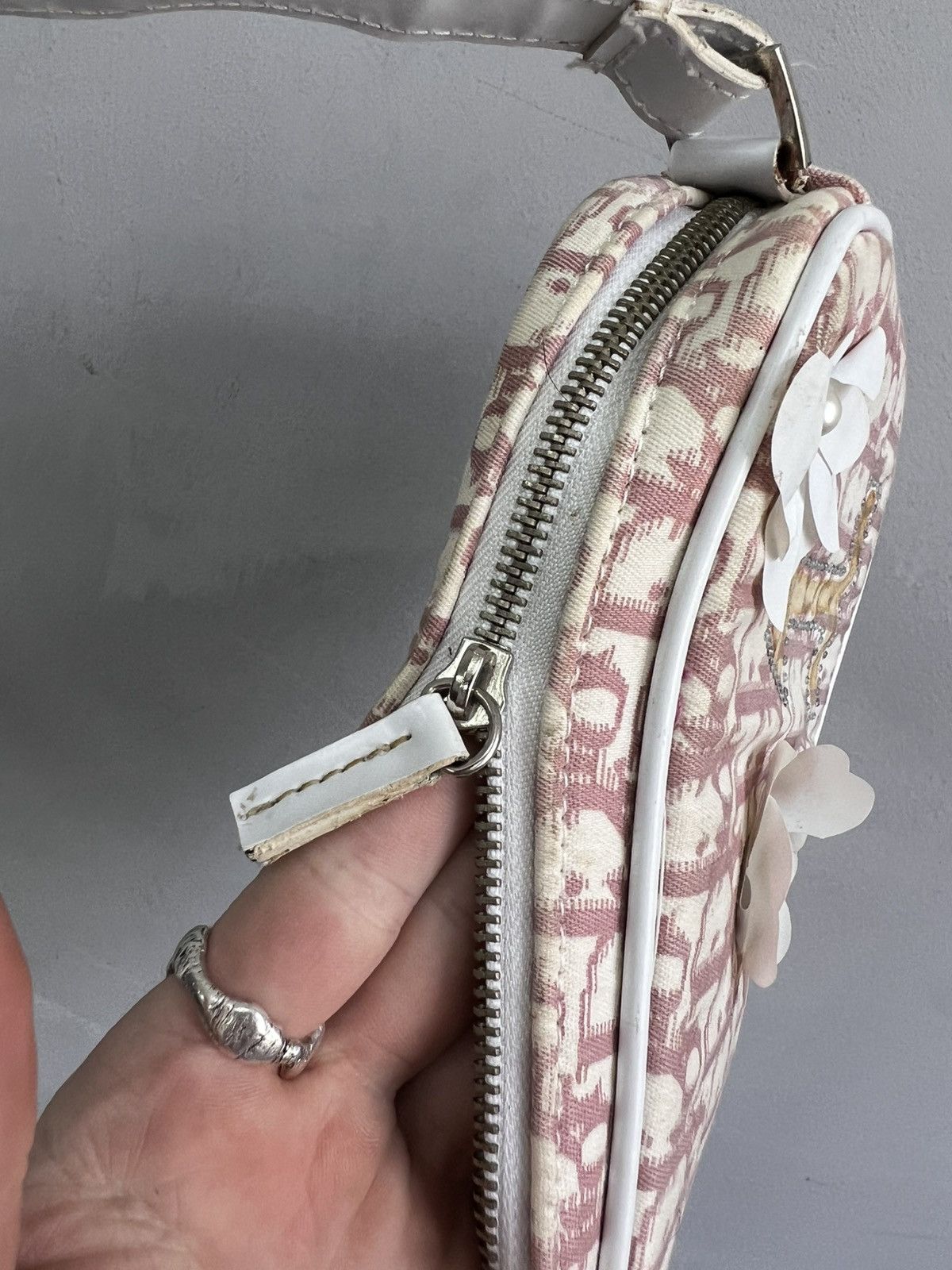 Vintage VINTAGE BOOTLEG DIOR hype MONOGRAM mini bag pink Size ONE SIZE - 14 Thumbnail