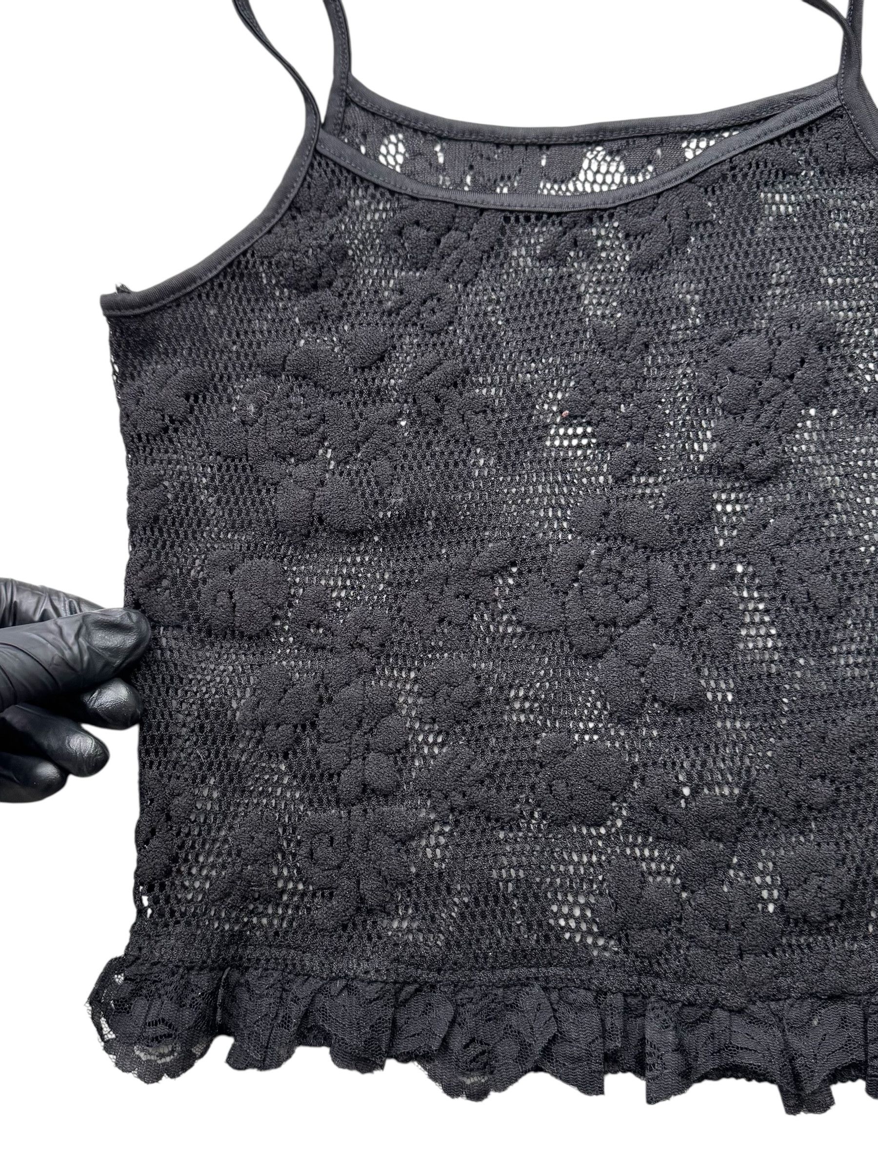 Vintage Vintage Mesh Tank Top M30(E16)D15(V62) Size XS / US 0-2 / IT 36-38 - 2 Thumbnail