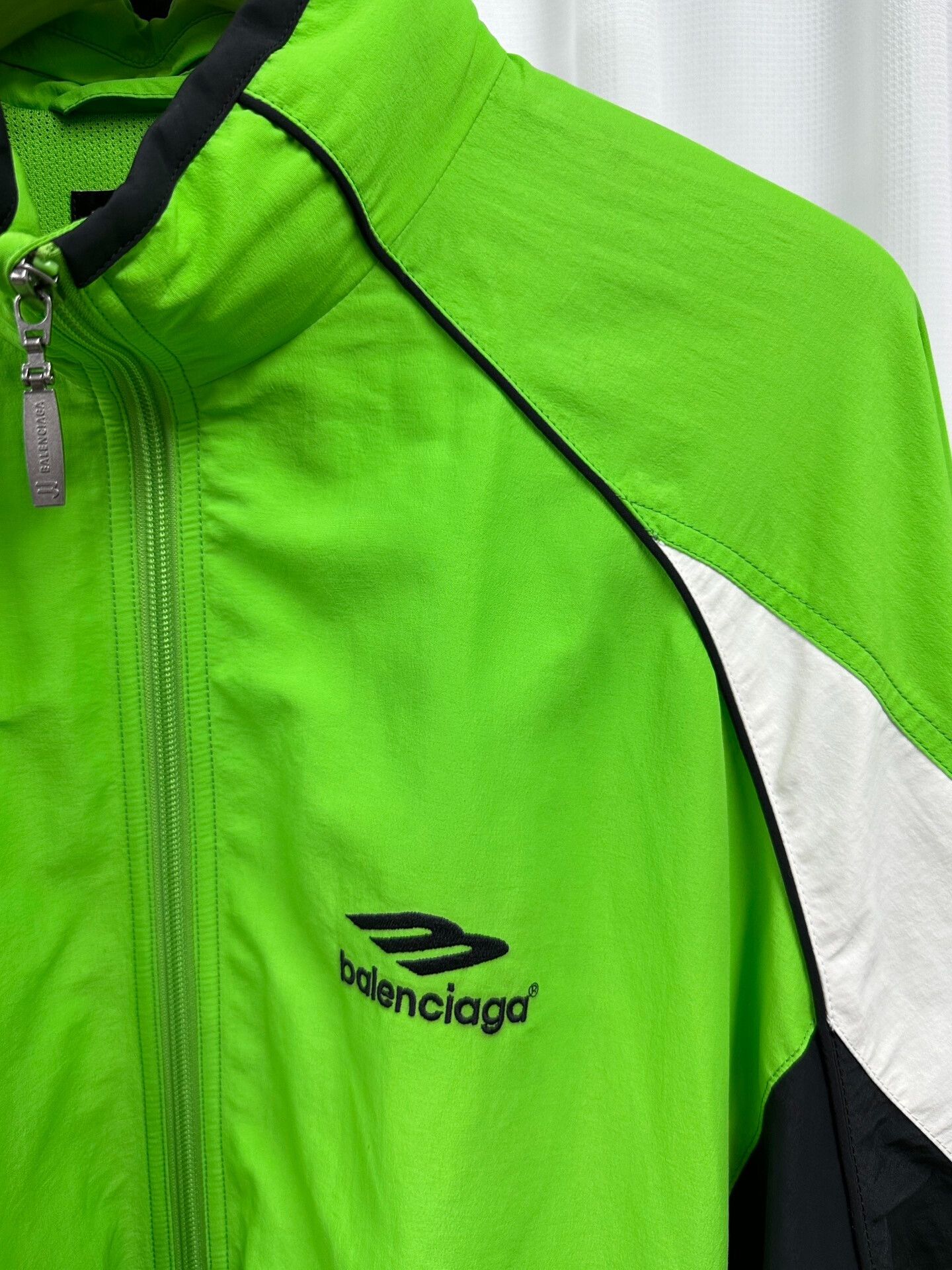 Balenciaga balenciaga 3b sports fluorescent green jacket Size US XS / EU 42 / 0 - 4 Thumbnail