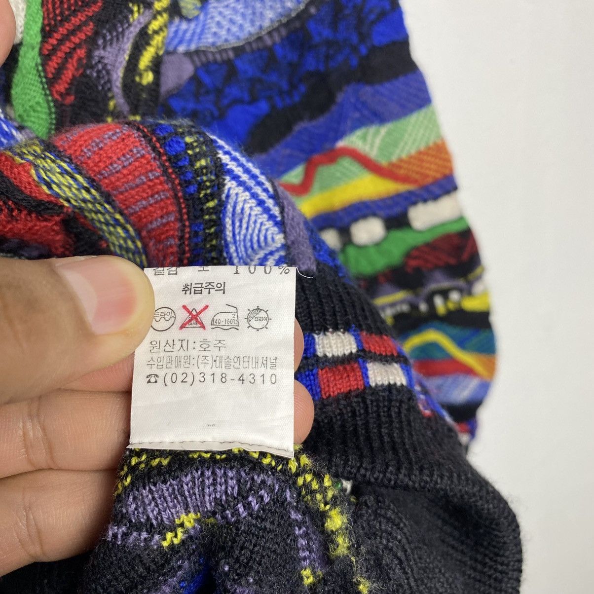 Coogi Meeroo Coogi Style Vintage 3D Cable Knit Size US M / EU 48-50 / 2 - 10 Thumbnail