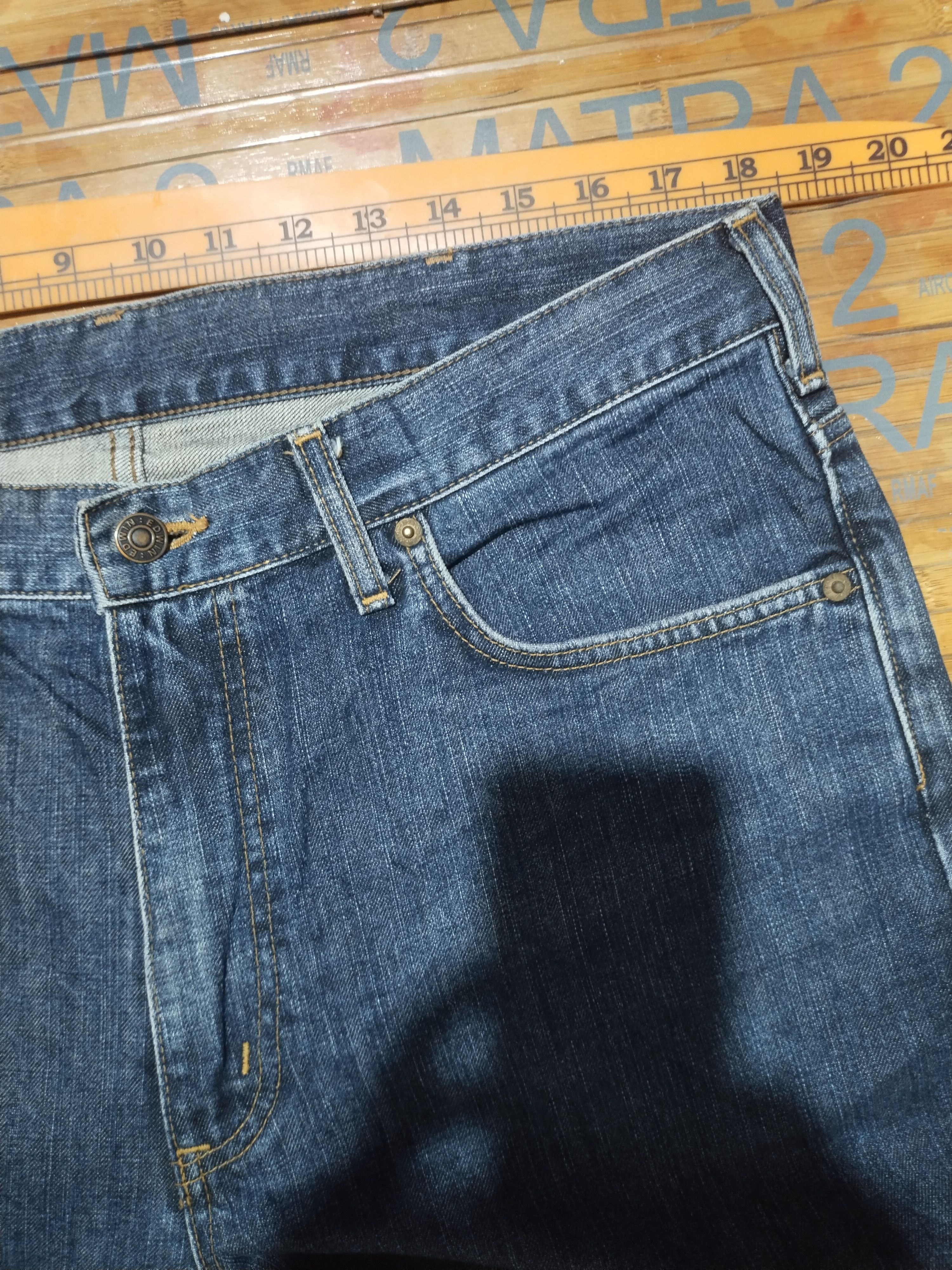 Edwin × Japanese Brand Edwin Vintage 503 Regular Sz 38" Size US 38 / EU 54 - 5 Thumbnail
