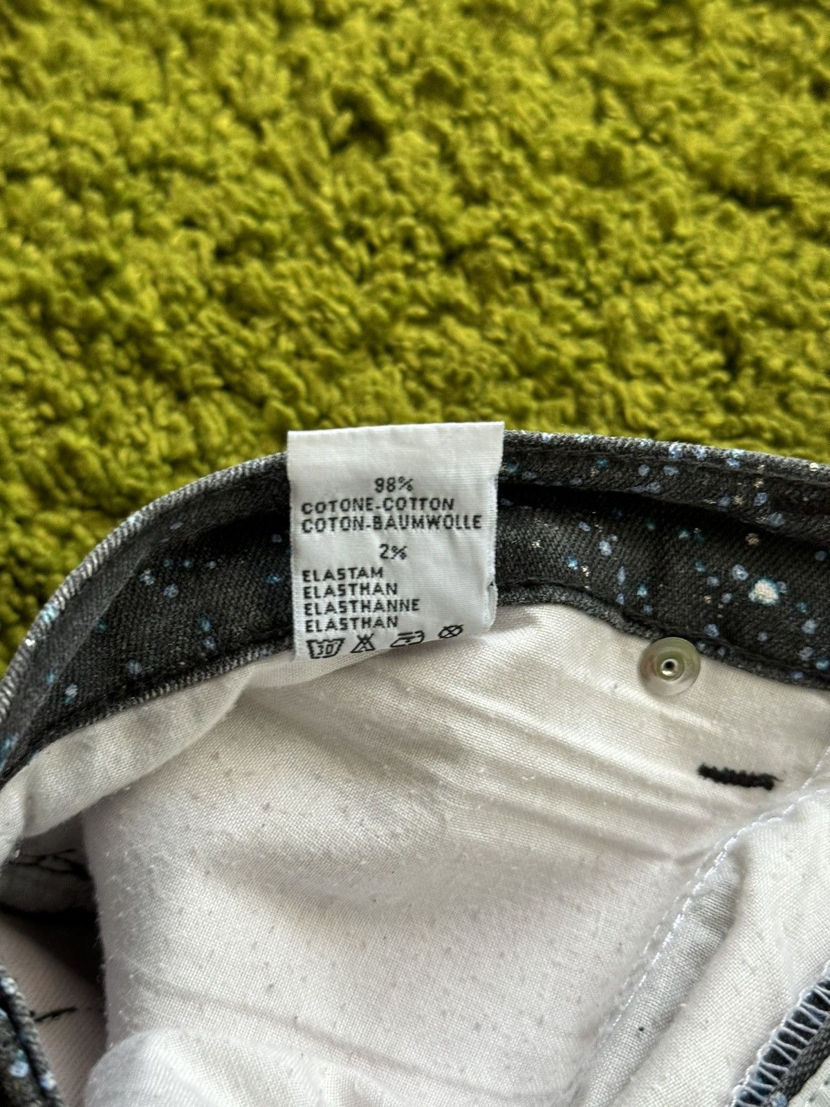Roberto Cavalli × Vintage Roberto Cavalli 2000s archive Galaxy Expansion jeans denim Size US 30 / EU 46 - 9 Thumbnail