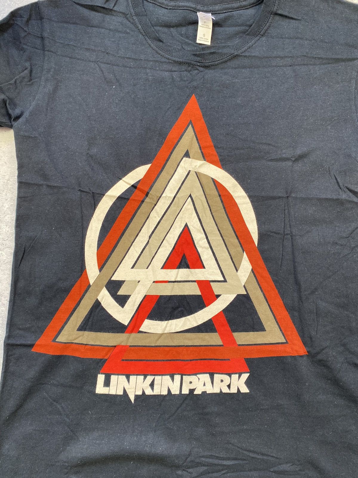 Band Tees Linkin Park Men’s Blue T-Shirt With Big Logo Size Small Size US S / EU 44-46 / 1 - 6 Thumbnail