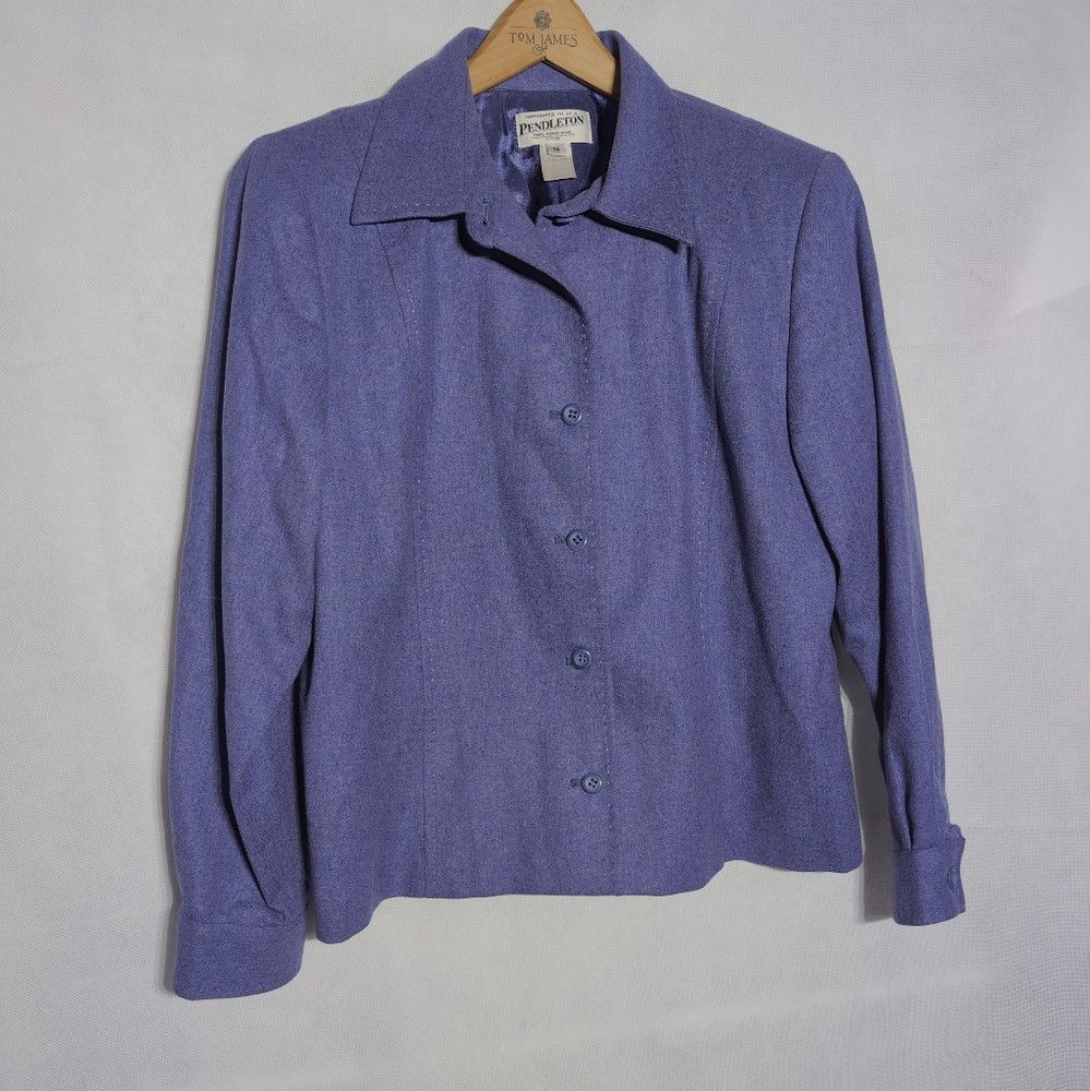 Pendleton Pendleton Suit Skirt Set sz 14/12P Minor Flaw, Virgin Wool Size L / US 10 / IT 46 - 2 Thumbnail