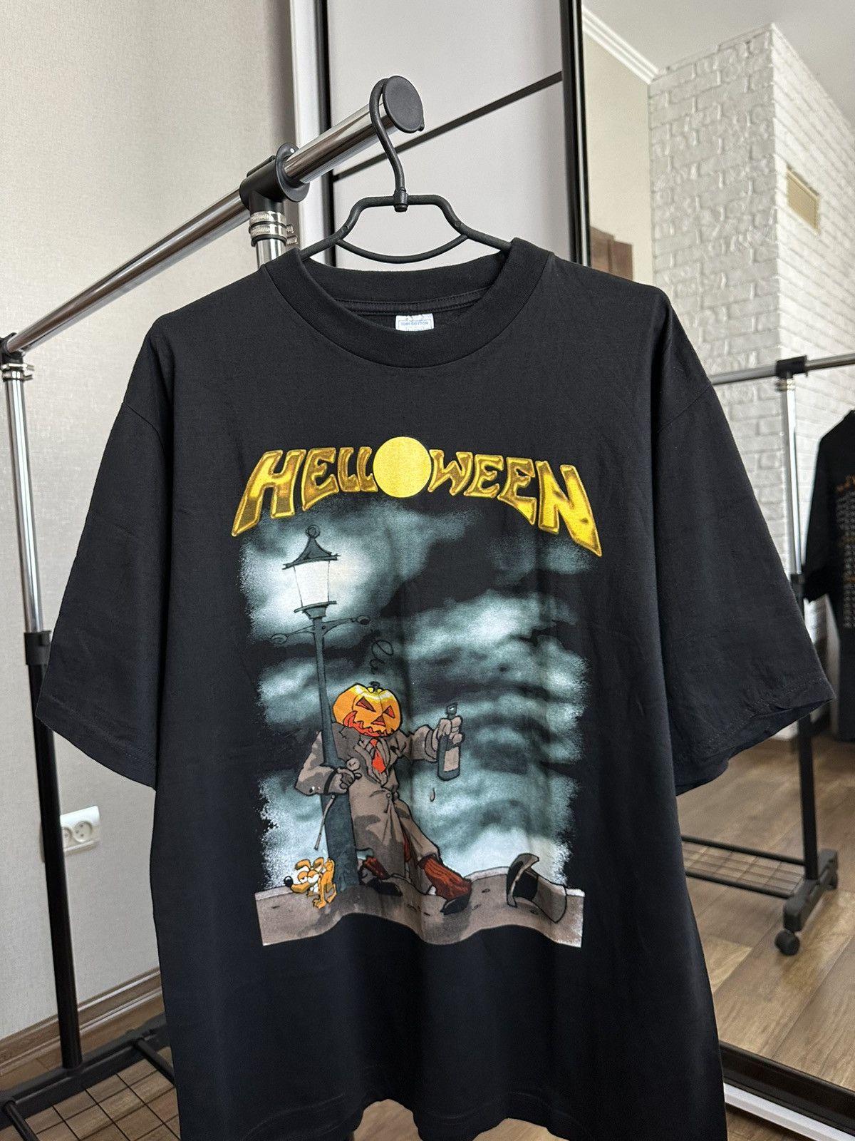 Band Tees 1994 Helloween Master Ring Vintage Tour Band T-Shirt Tee Size US XL / EU 56 / 4 - 4 Thumbnail