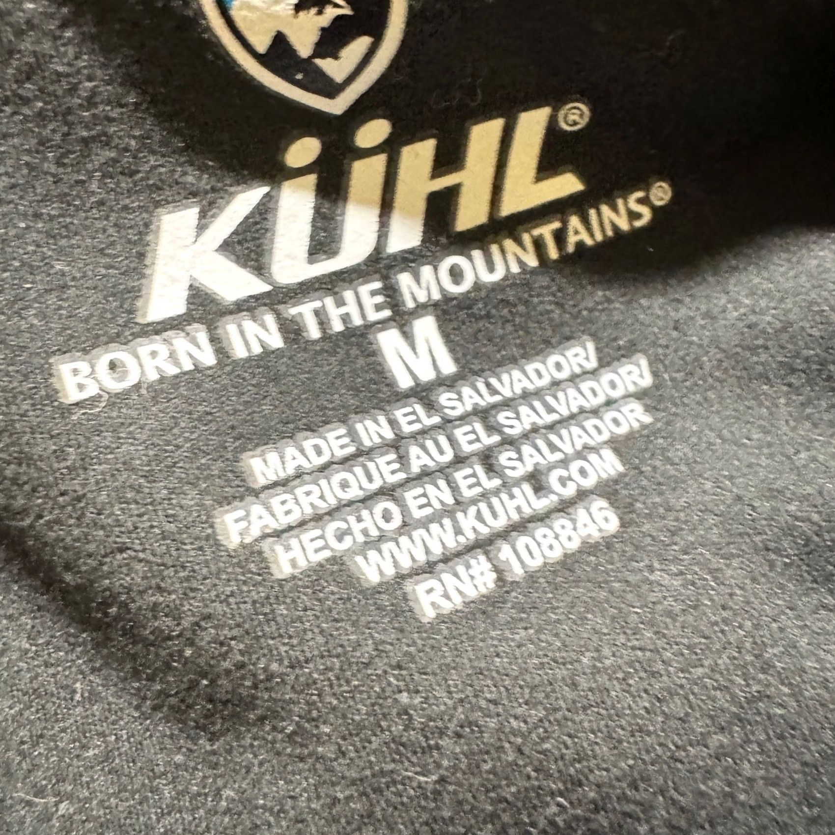 Vintage Kuhl Sweatshirt Medium Men's Blue Quarter Zip Fleece Outdoor Pullover Broken Zipper Size US M / EU 48-50 / 2 - 3 Thumbnail