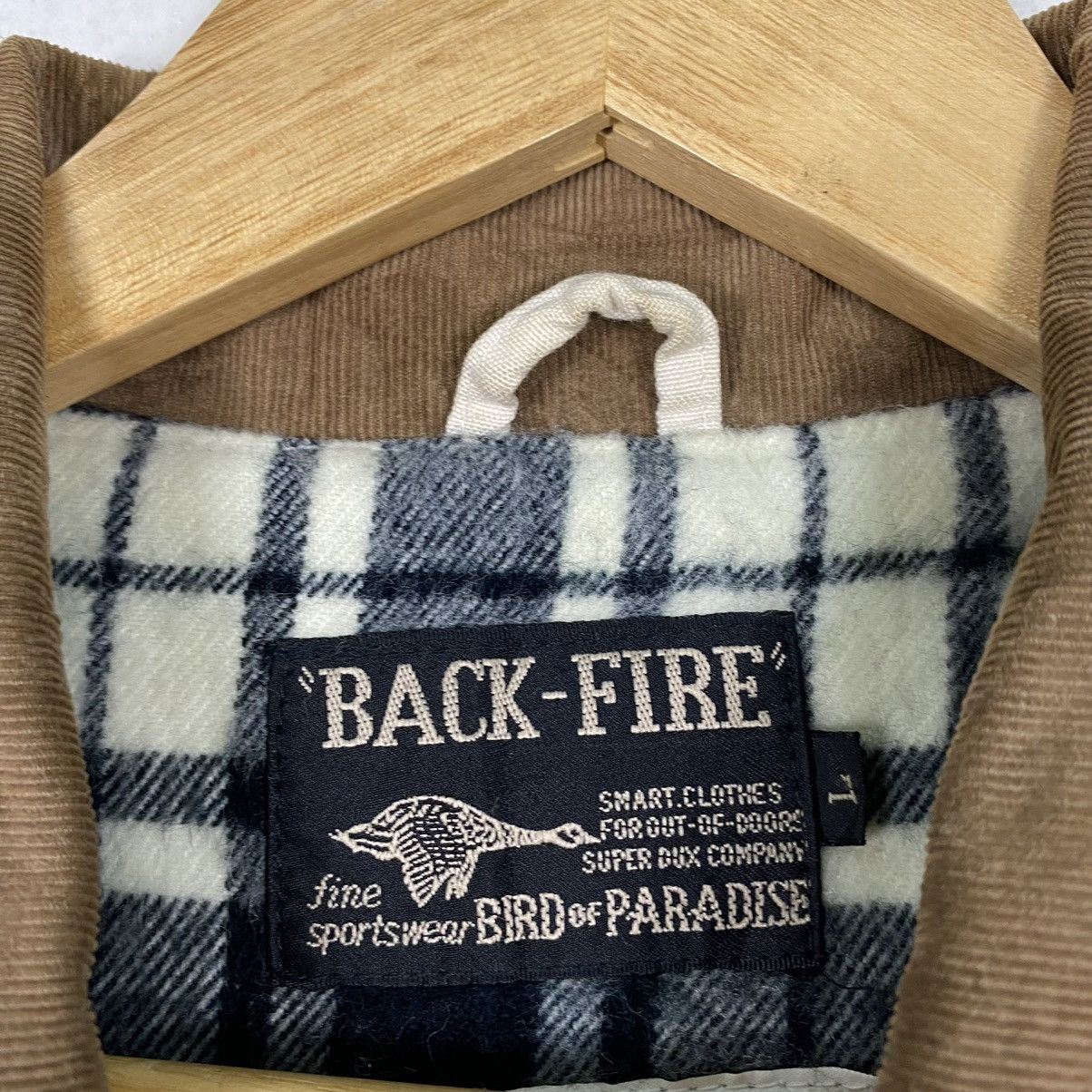 Japanese Brand Vintage Back-Fire Bird Of Paradise Chore Jacket Size US L / EU 52-54 / 3 - 11 Thumbnail