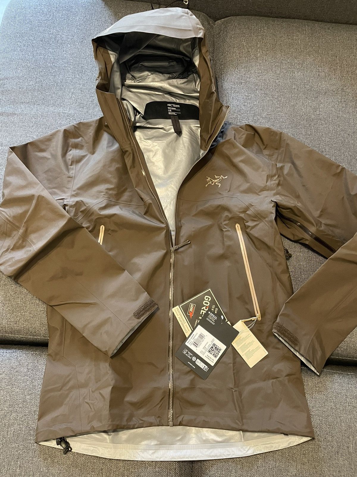 Pre-owned Arc'teryx Beta Sl Jacket Men's In Brown