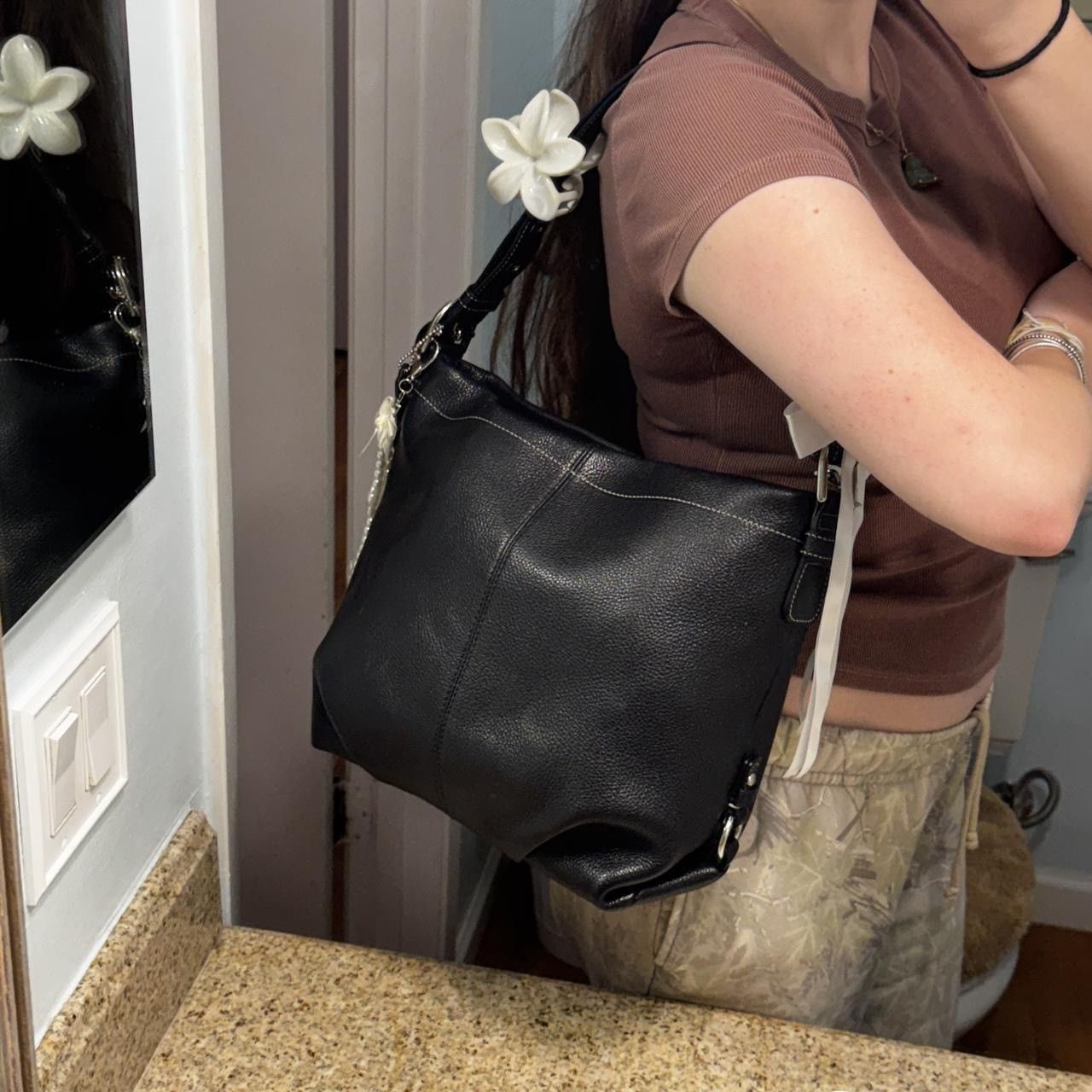 Coach Y2K Black Coach Slouchy Hobo Bag Size ONE SIZE - 8 Thumbnail