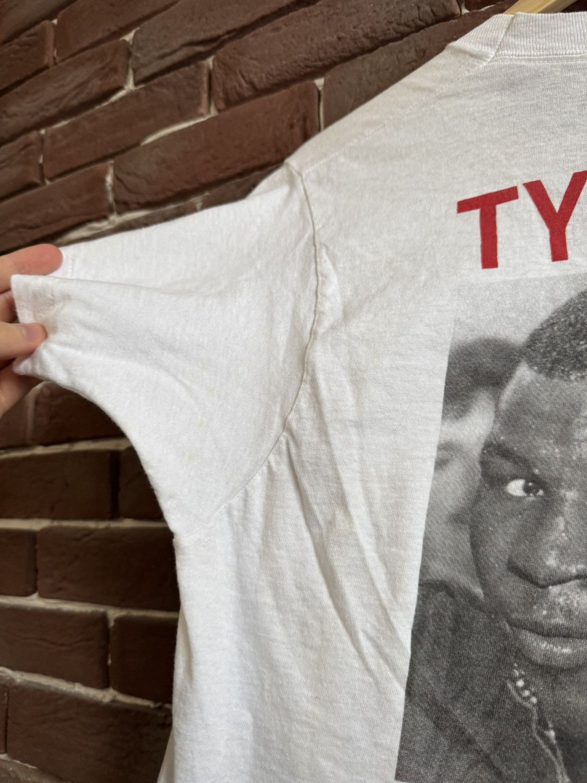 Flight Club Vintage Free Mike Tyson boxing Single Stitch T-shirt 90s M Size US M / EU 48-50 / 2 - 16 Thumbnail