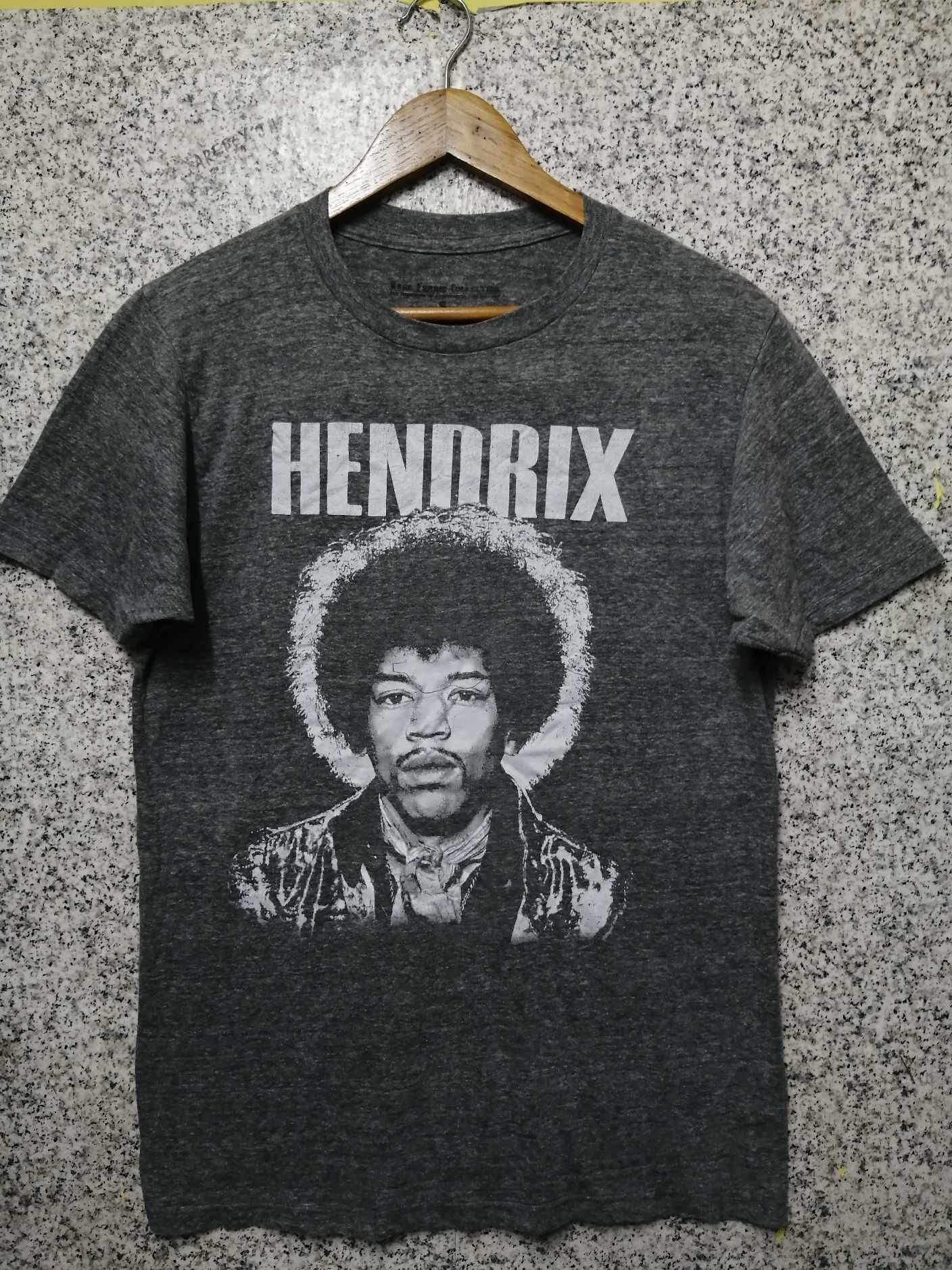 Band Tees × Jimi Hendrix × Vintage Vintage 2000s The Jimi Hendrix T Shirt Gray Size US S / EU 44-46 / 1 - 1 Thumbnail