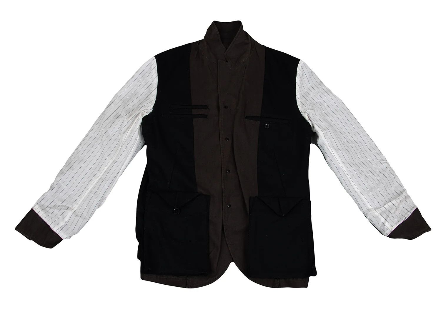 Yohji Yamamoto Yohji Yamamoto Reversible Jacket Dark Brown Size US XL / EU 56 / 4 - 14 Thumbnail