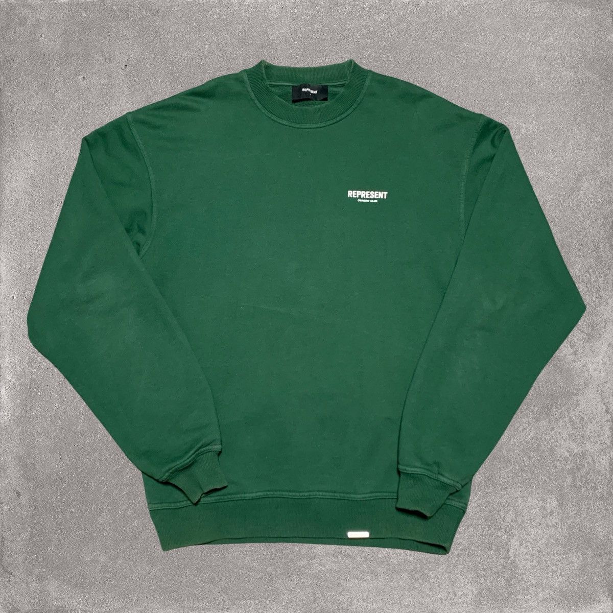 Represent Clo. Represent Small Owners Club Green Sweater Sweatshirt Size US S / EU 44-46 / 1 - 2 Thumbnail