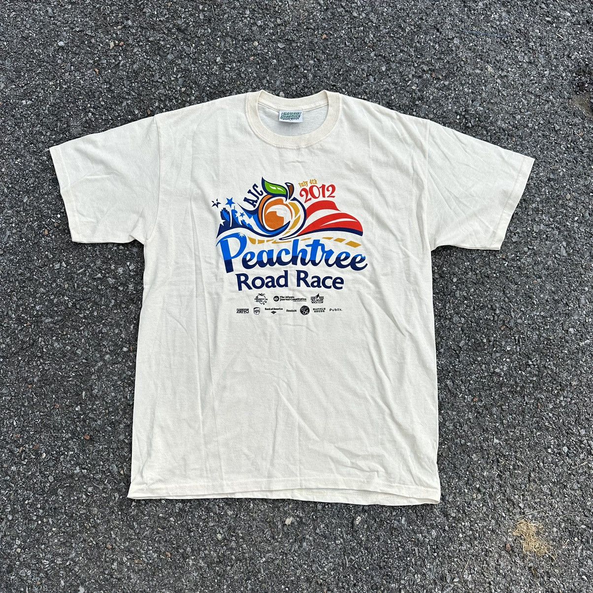 Vintage Crazy Vintage Y2K Peach Tree Essential Graphic Sports Tee Size US L / EU 52-54 / 3 - 1 Thumbnail
