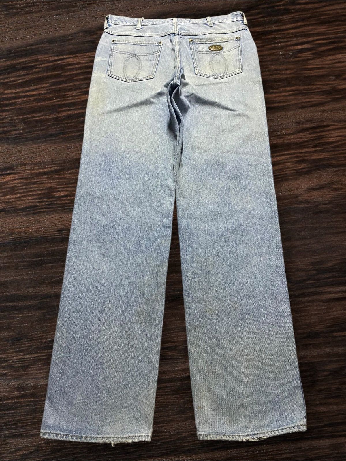 Edwin Vintage Japanese Brand Something guy Grunge Loose Jeans Size US 32 / EU 48 - 2 Thumbnail