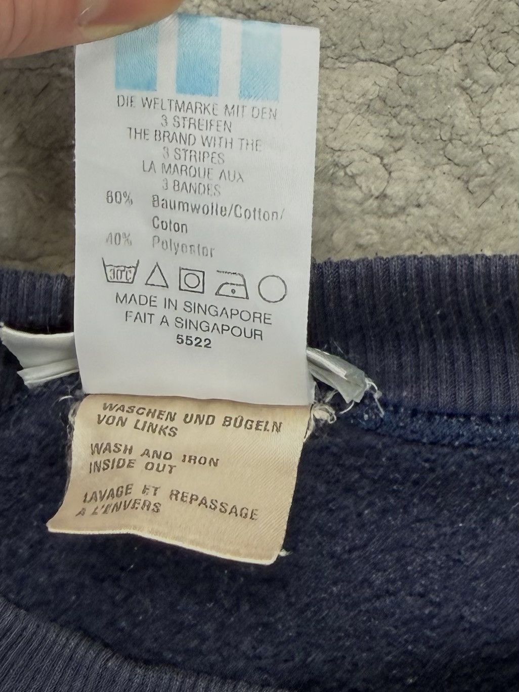 Adidas Bluza Adidas Athletic Club AAC Vintage 80’s 90’s Boxy Fit Size US M / EU 48-50 / 2 - 4 Thumbnail