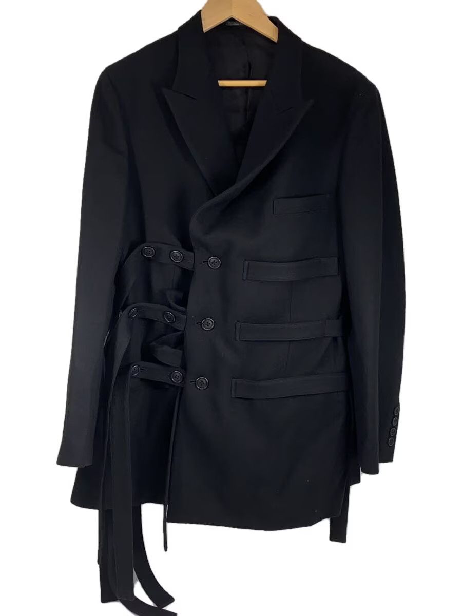Yohji Yamamoto yohji yamamoto POUR HOMME 23AW/WJ with flax belt Size US M / EU 48-50 / 2 - 1 Thumbnail
