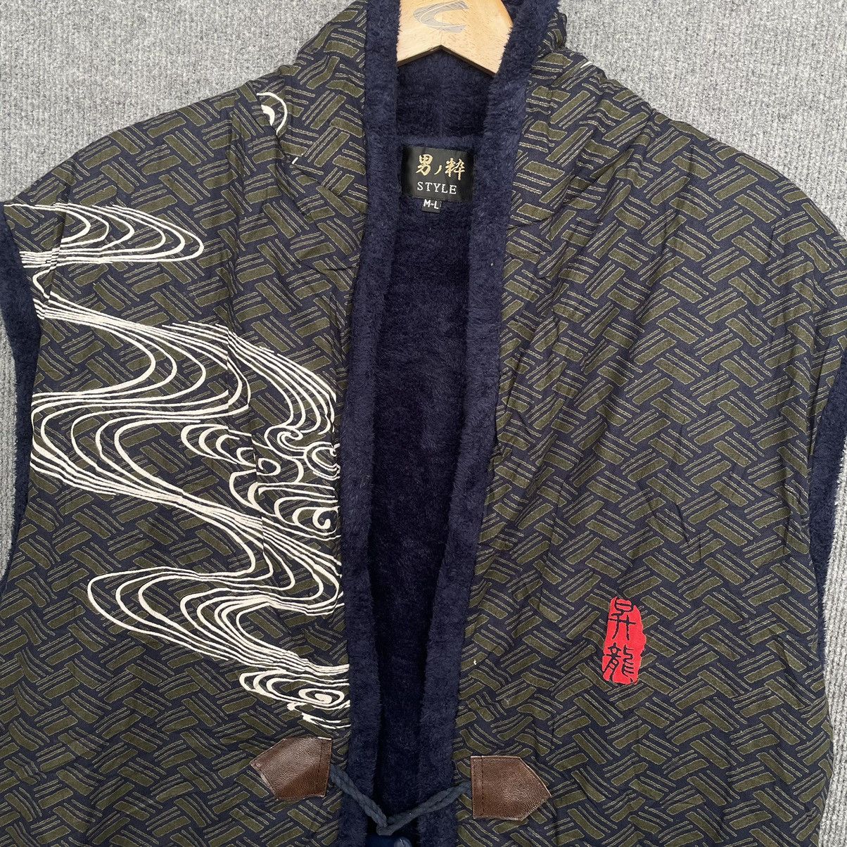 If Six Was Nine × Japanese Brand Kimono Japan Vest Dragon Detailing Ed Hardy Evisu Karakuri Size US L / EU 52-54 / 3 - 6 Thumbnail