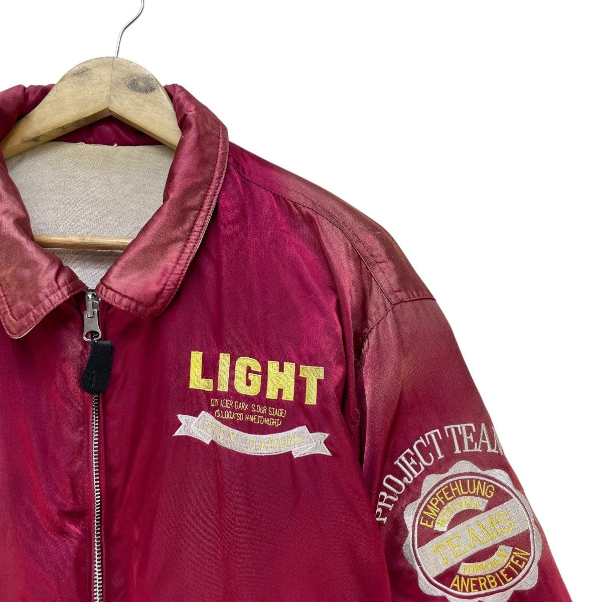 Japanese Brand Vintage 90s Japanese Brand Reversible Bomber Jacket Size US M / EU 48-50 / 2 - 4 Thumbnail