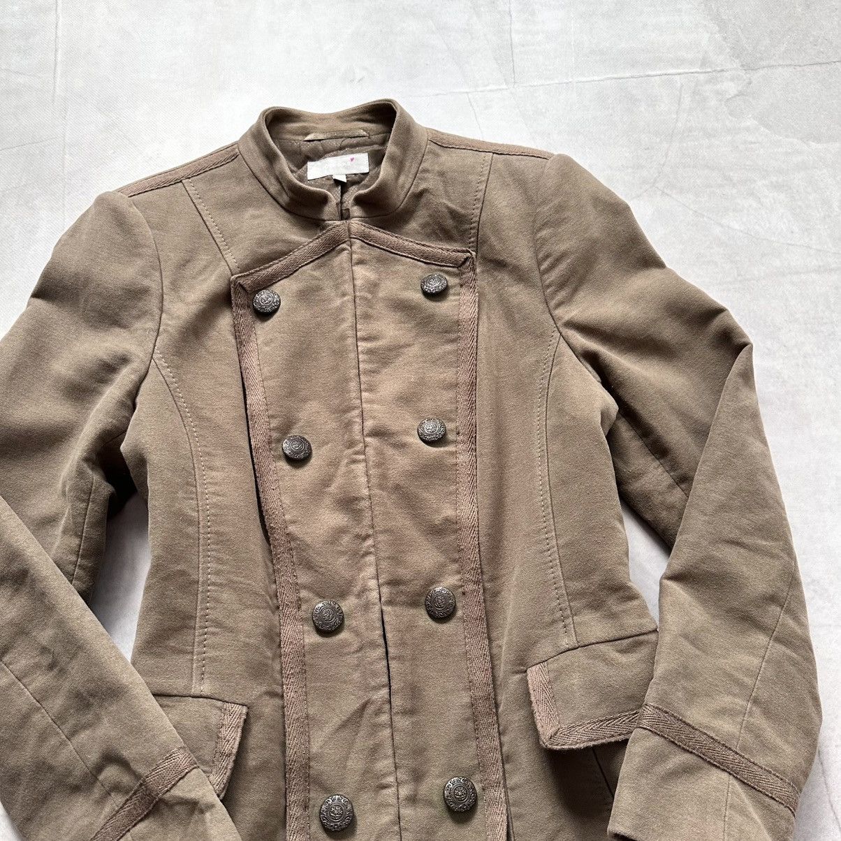 Hysteric Glamour × Undercover 00s Napoleon Military Jacket Coat YSL PPFM Balmain Vibe Size M / US 6-8 / IT 42-44 - 2 Thumbnail