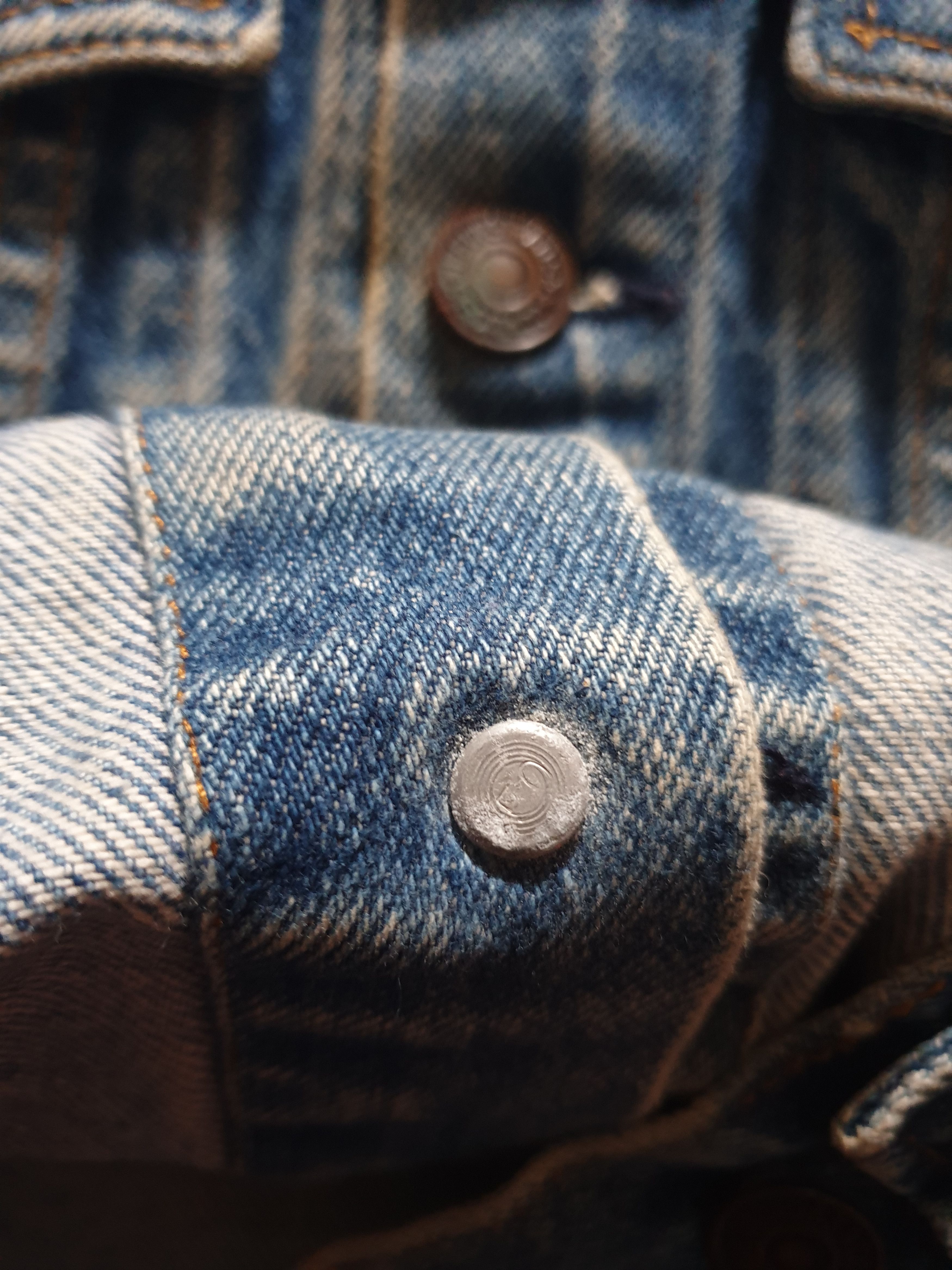 Levi's 💥Vintage levis made in USA denim Jacket Size US XXS / EU 40 - 5 Thumbnail