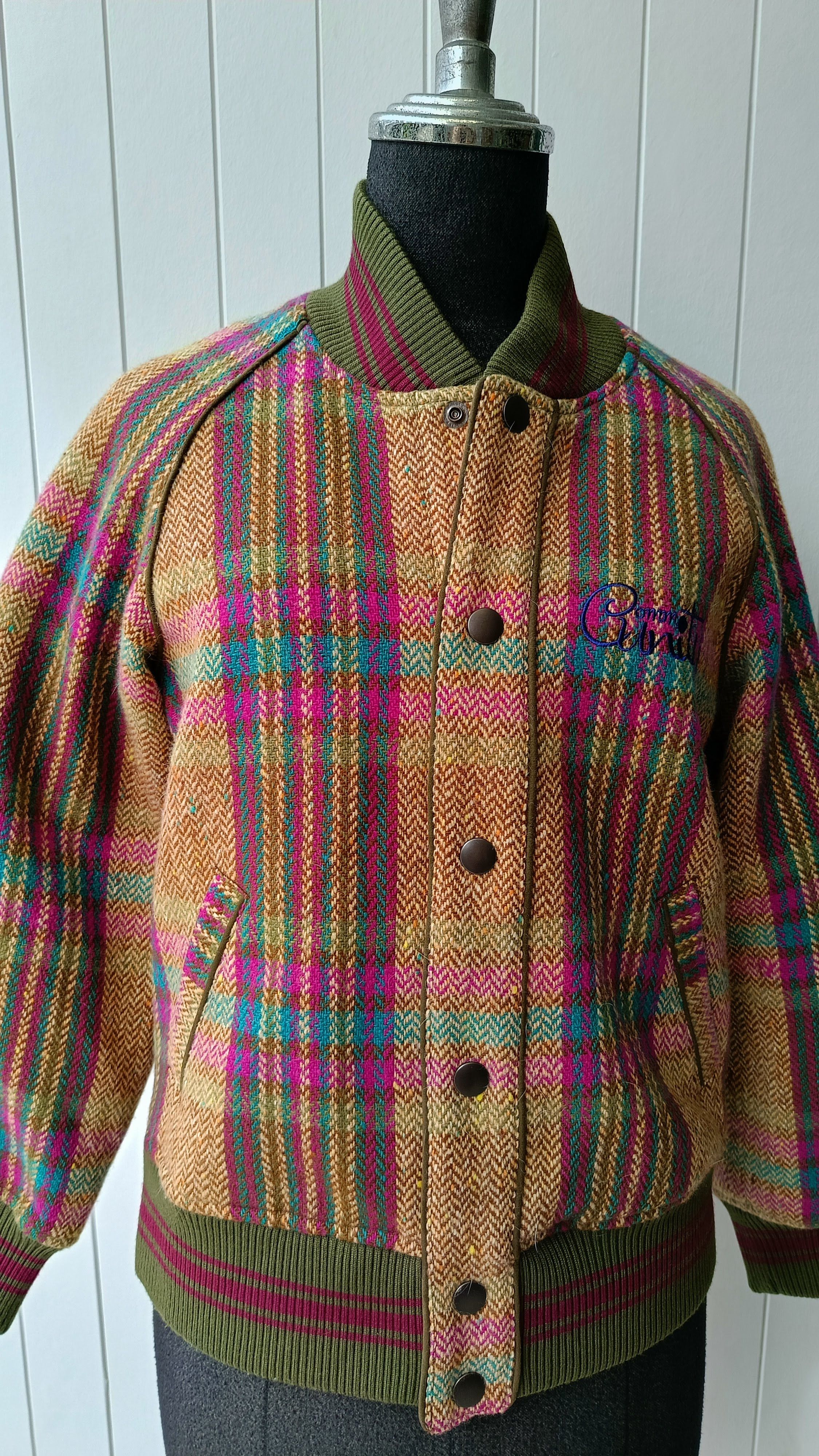Hysteric Glamour Hysteric Glamour Ozone Community Japan bomber wool jacket Size US XS / EU 42 / 0 - 6 Thumbnail