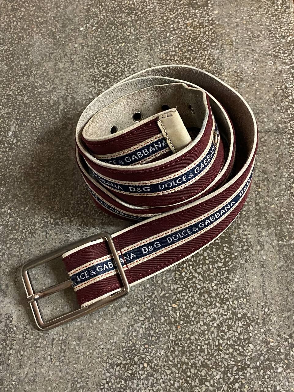 Dolce & Gabbana Dolce & Gabbana D&G Logo Belt – Vintage Designer Accessory Size ONE SIZE - 1 Thumbnail