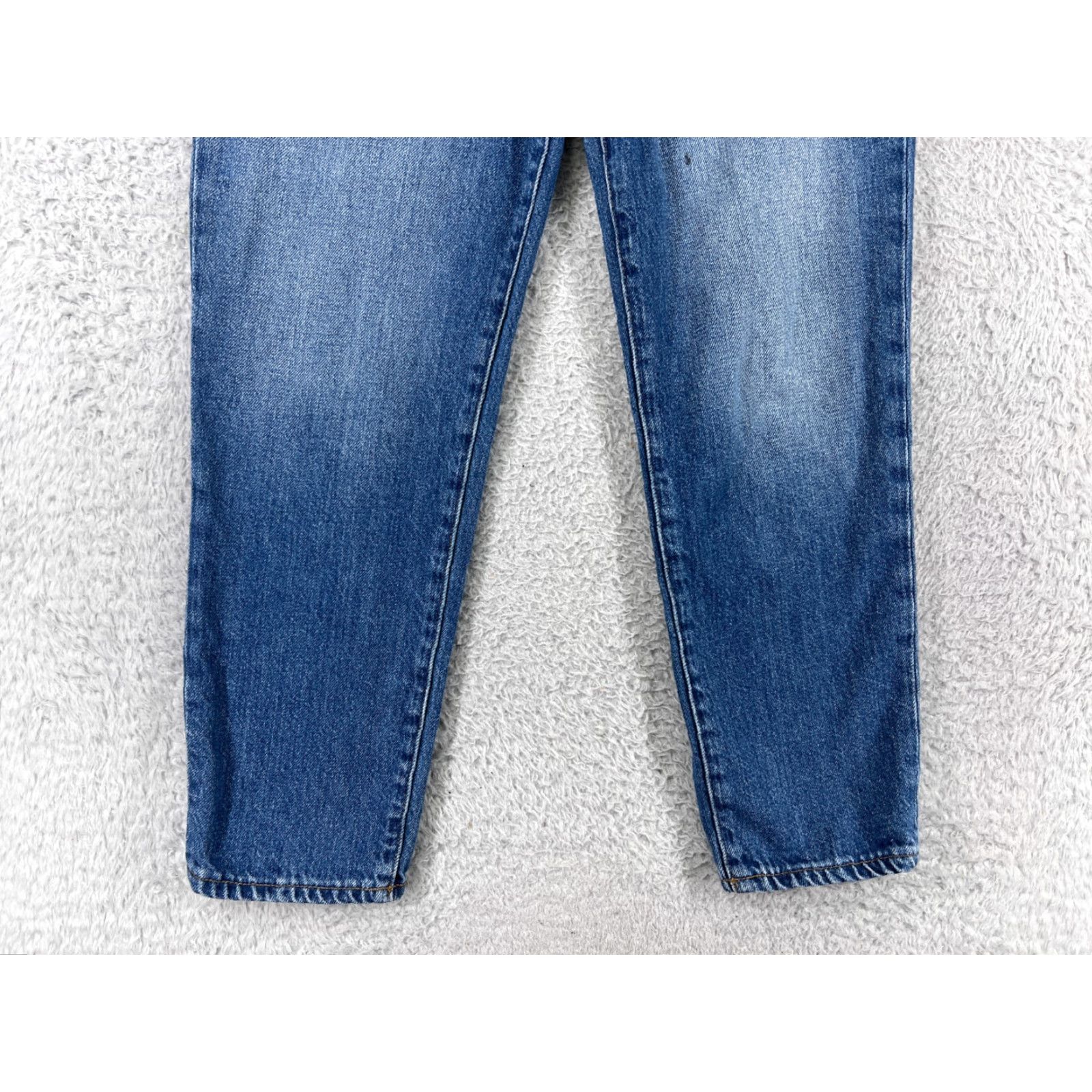 Madewell Madewell Pants Womens 26 Blue DenimTapered Medium Wash Cotton Blend High Rise Size 26" / US 2 / IT 38 - 6 Thumbnail