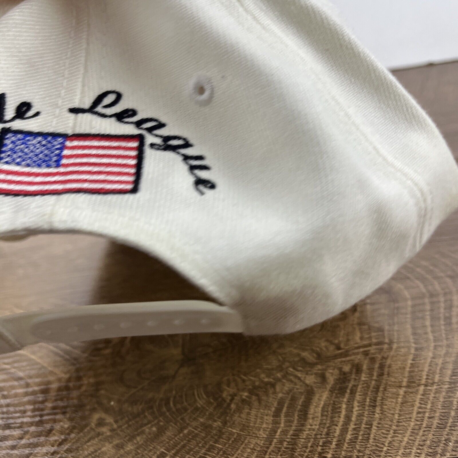 Other Aces Little Leage A Hat White Hat Adjustable Snapback Adult Size ONE SIZE - 13 Thumbnail