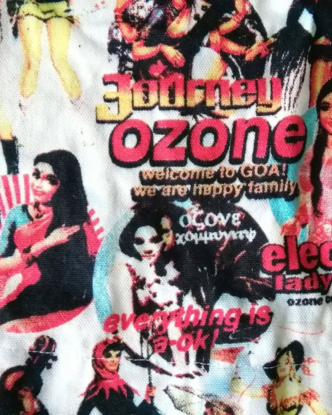Hysteric Glamour Ozone Community Electric Lady Land Graphic Skrt Size 29" - 3 Thumbnail