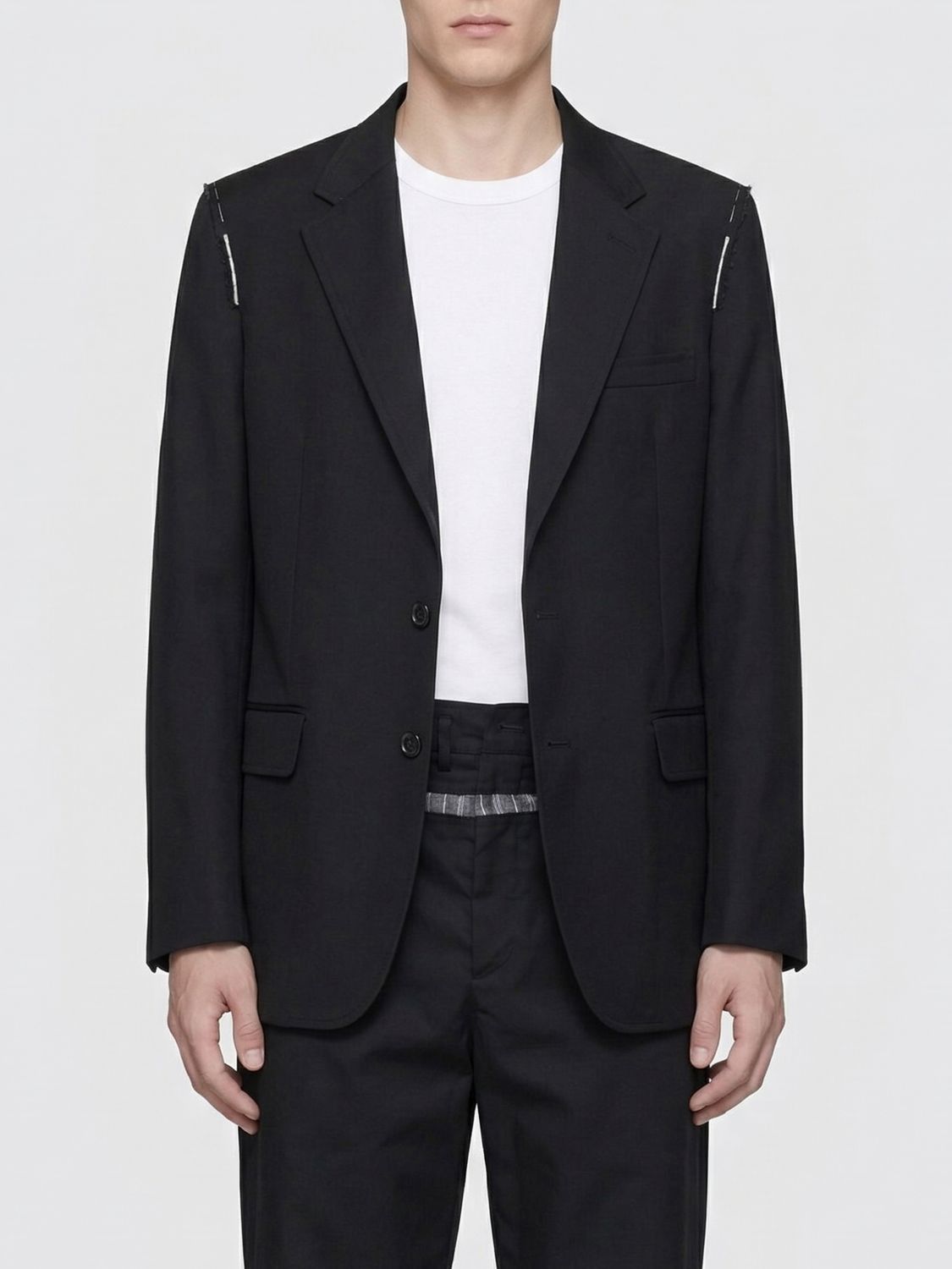 Maison Margiela Maison Margiela Jacket Men Black Size US XXS / EU 40 - 1 Thumbnail