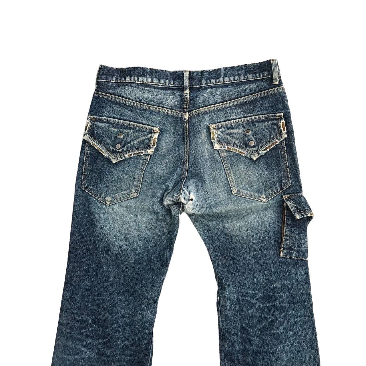 ABAHOUSE × Japanese Brand VINTAGE ABAHOUSE DISTRESSED DENIM Size US 34 / EU 50 - 5 Thumbnail