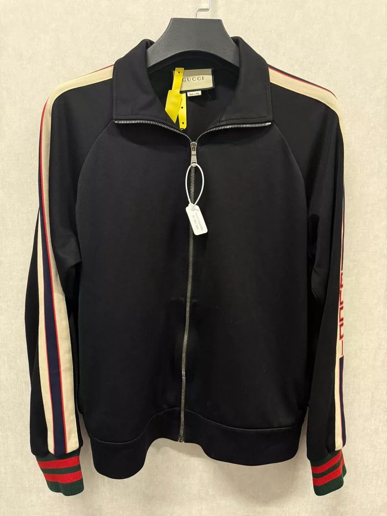Gucci Gucci Striped zipper jacket Size US M / EU 48-50 / 2 - 1 Thumbnail