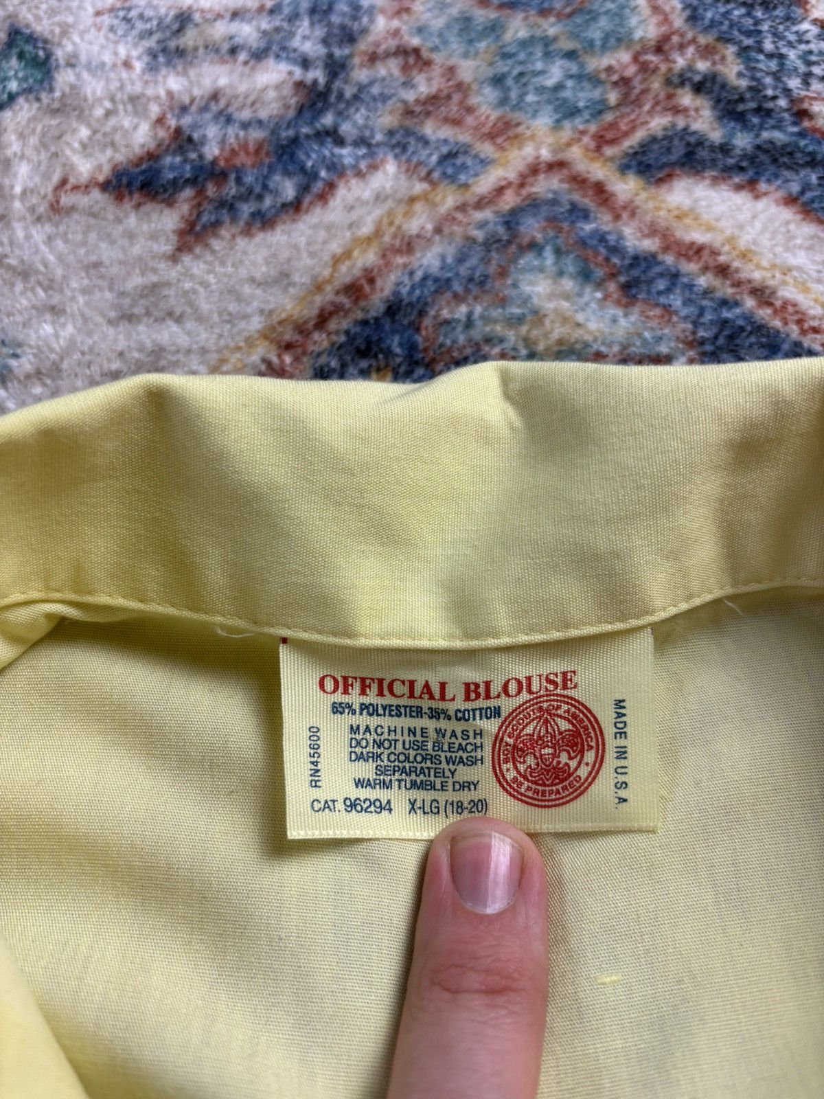 Vintage Vintage Boy Scouts Of America Button-up Shirt Medium Size US M / EU 48-50 / 2 - 3 Thumbnail