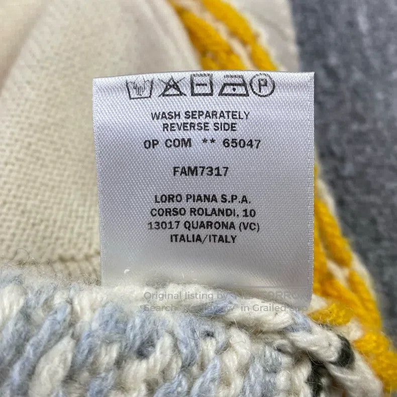 Loro Piana Loro Piana Colorful Fair Isle Knit Zip-Up Cardigan Size XS / US 0-2 / IT 36-38 - 6 Thumbnail