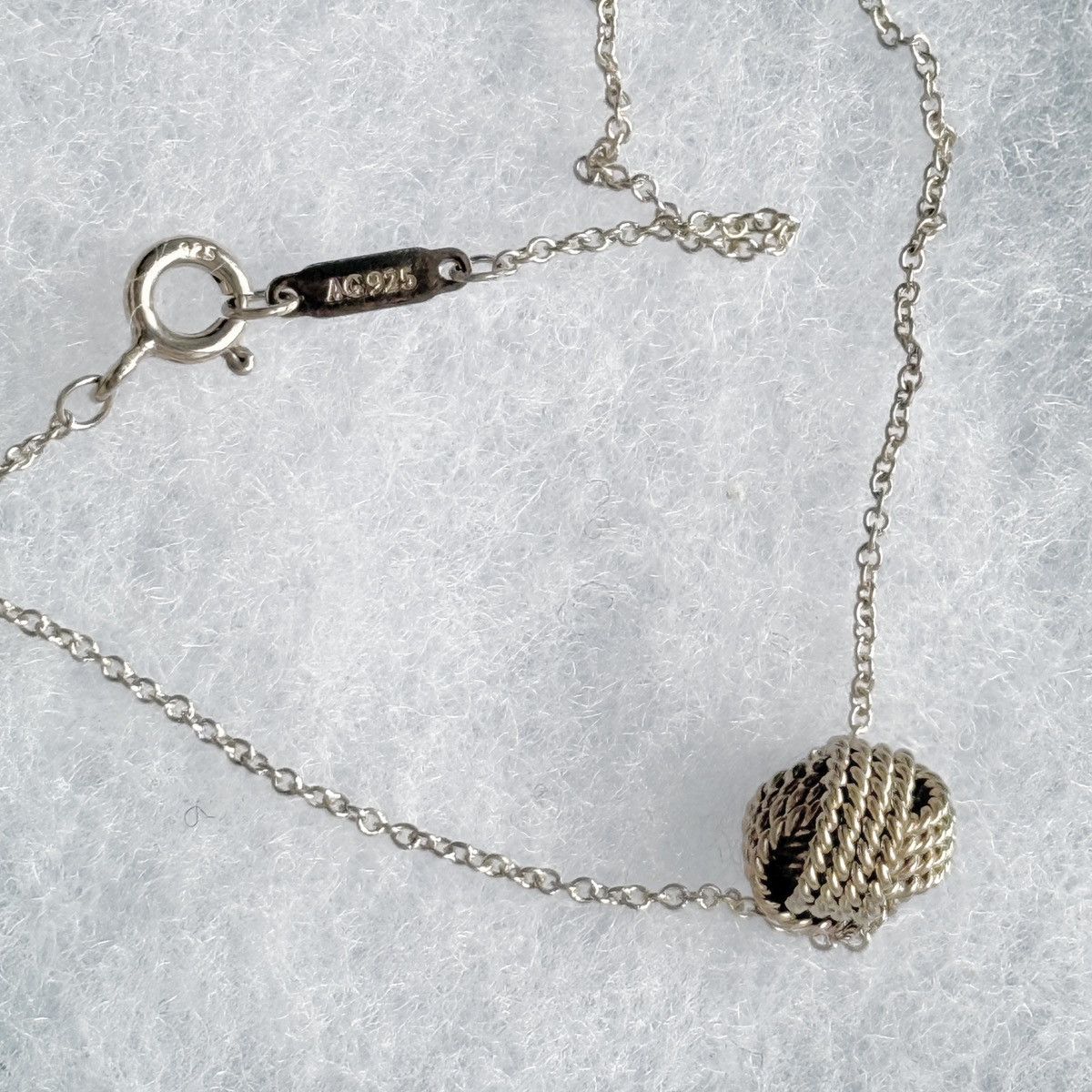 Tiffany & Co. Tiffany & Co. Twist Knot Pendant Necklace Size ONE SIZE - 4 Thumbnail