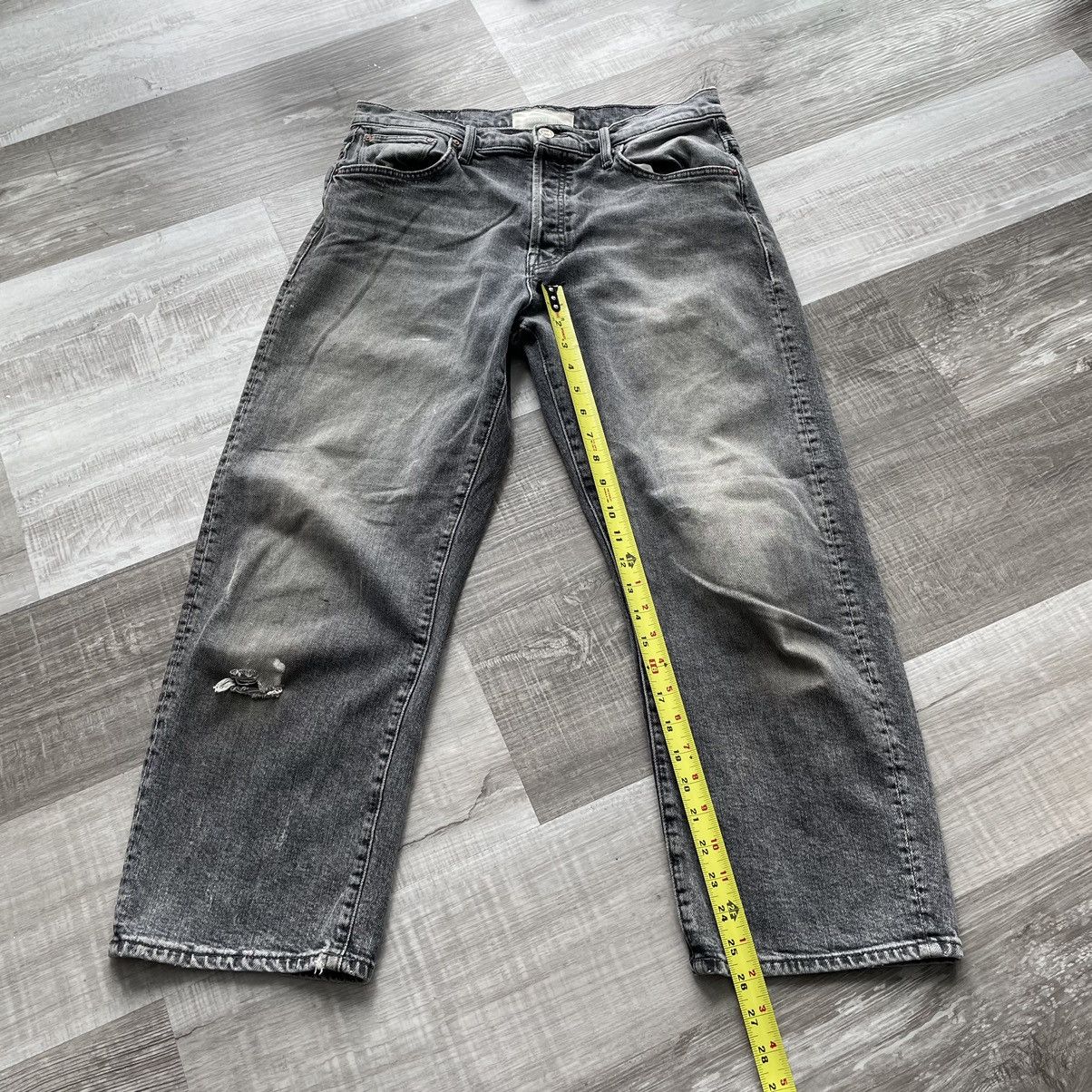 MOTHER Mother Denim The Ditcher Crop Shadow Dancing Jeans Size 30" / US 8 / IT 44 - 11 Thumbnail