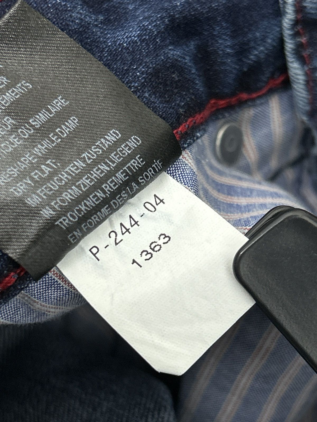 Philipp Plein Philipp Plein Straight Cut Washed Denim Jeans Size 30 Size US 30 / EU 46 - 14 Thumbnail