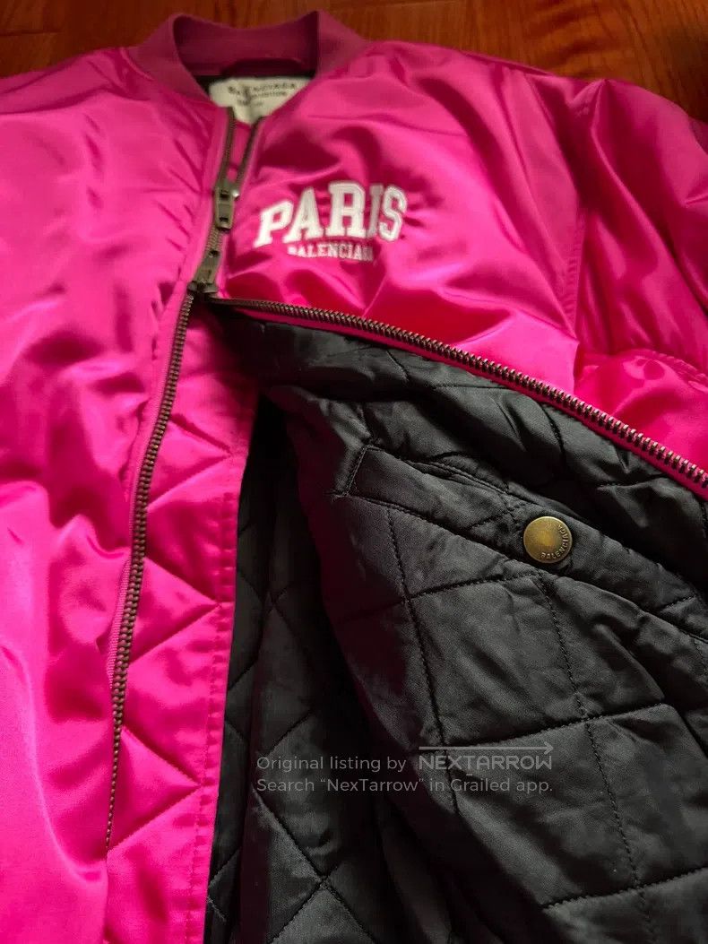 Balenciaga Balenciaga Cerise Padded Coat Size XXS / US 00 / IT 34 - 6 Thumbnail