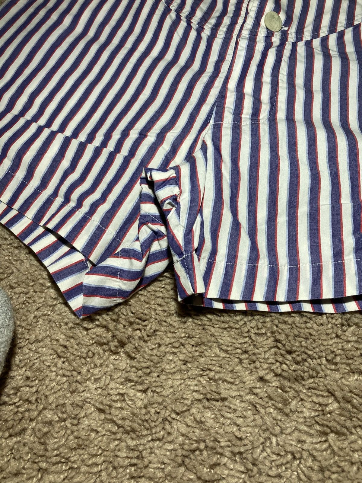 Vivienne Westwood 90s Vivienne Westwood MAN Swim Beach Shorts Striped Vintage Size US 28 / EU 44 - 5 Thumbnail