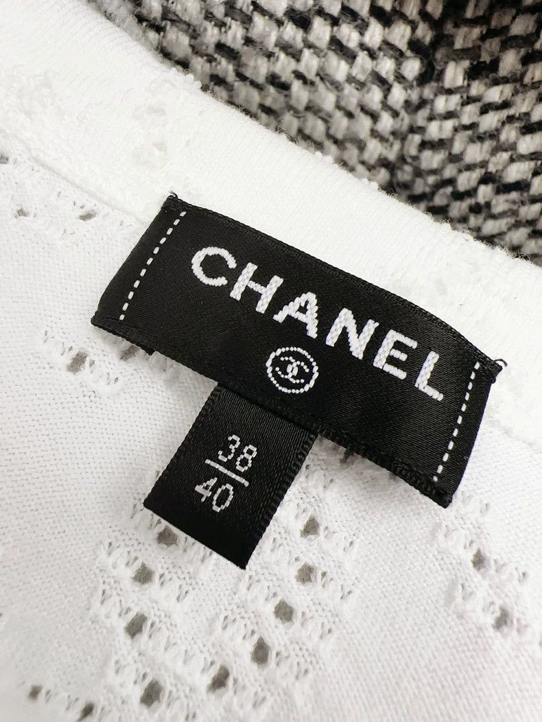 Chanel Chanel 23A Handicraft Workshop White Orange Gradient Hollo Size XS / US 0-2 / IT 36-38 - 6 Thumbnail