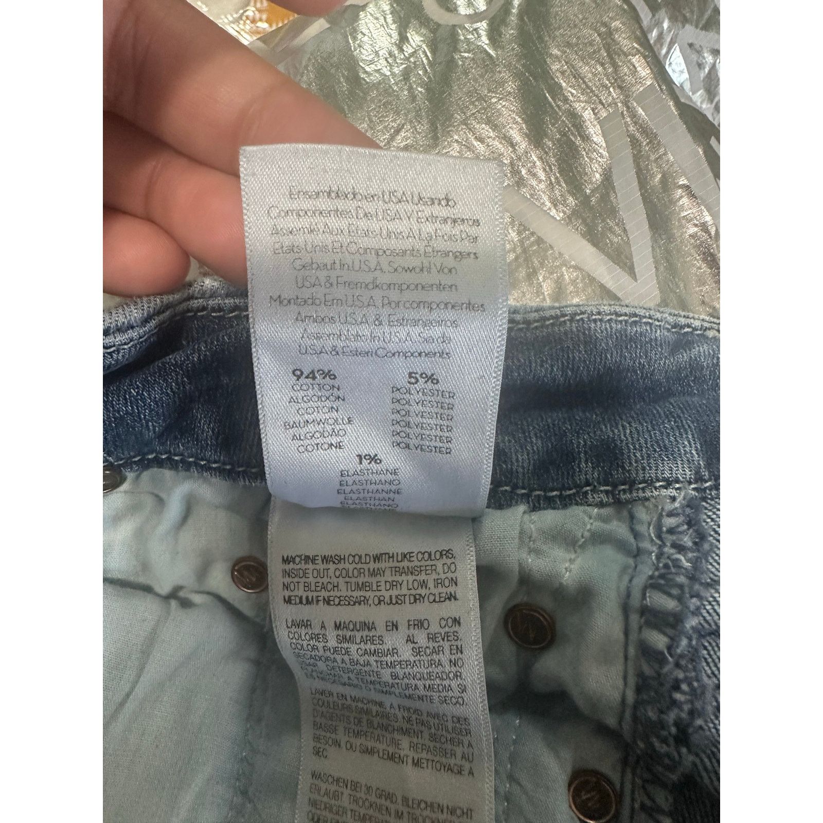 MOTHER Mother The Looker Skinny Jeans – Size 24, Sleek & Chic Fit Size 24" / US 00 / IT 34 - 3 Thumbnail